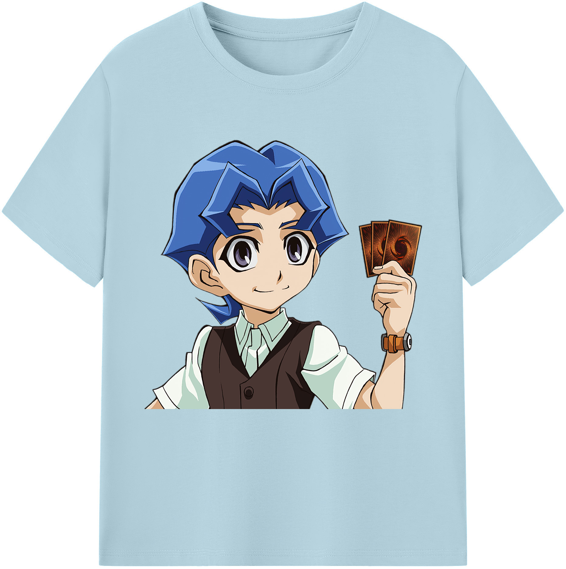 （画像用） 遊☆戯☆王 Yu-Gi-Oh! 綿100％半袖Tシャツ（フロントプリント）